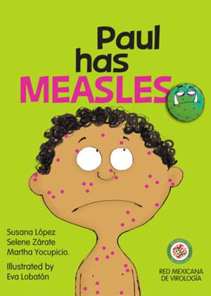 Book cover "Paul Has Measles"