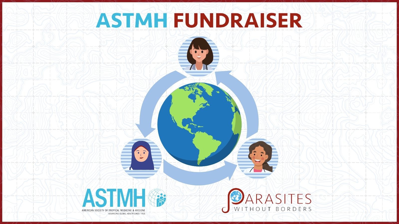 Illustration for the ASTMH Fundraiser